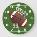 Recherche de football américain horloges Équipe