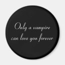 Recherche de vampires refrigérateur magnets Amour