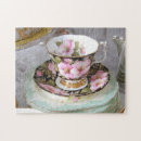 Recherche de tasse puzzles Rose