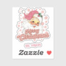 Zoek naar vrolijke kerstmis stickers Vintage