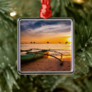 Recherche de de plage ornements Coucher de soleil