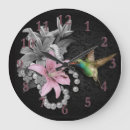 Zoek naar parels klokken Zwart