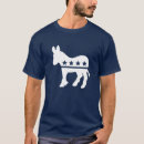 Recherche de partie de démocrate tshirts Âne