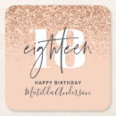 Recherche de anniversaire dessous de verres Simple