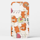 Recherche de renard de bébé iphone coques Illustration
