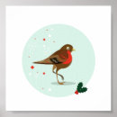 Zoek naar winter vogels posters Kerstmis