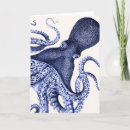 Recherche de octopus vœux cartes Vie marine