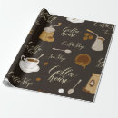 Zoek naar dranken cadeaupapier Cappuccino