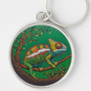 Recherche de caméléon porteclés Nature