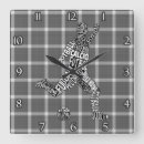 Zoek naar taal klokken Typografie