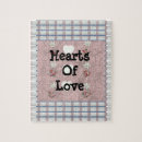 Recherche de rayures roses puzzles Blanc