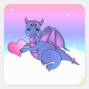 Recherche de dragon bleu autocollants Dragons