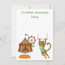 Recherche de acrobates vœux cartes Cirque