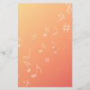 Recherche de music papeterie Notes musicales