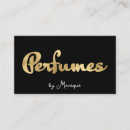 Recherche de parfums cartes visite Chic