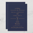 Recherche de navy bridal shower invitations Classique