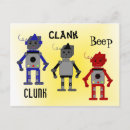 Zoek naar robots briefkaarten Cool