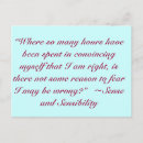 Recherche de jane austen citation cartes postales Drôle