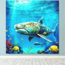 Recherche de requin art Prédateur océanique