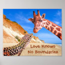Recherche de amour girafe posters Animaux