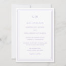 Recherche de lilac mariage invitations Pour elle