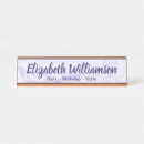 Zoek naar kunstenaar naambordjes Haarstylist