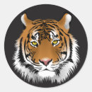 Recherche de visage de tigre autocollants Animal