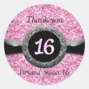 Recherche de pink glitter autocollants Rose