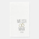 Zoek naar trouwringen servetten Goud