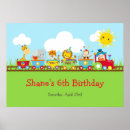 Recherche de anniversaire de train posters Safari