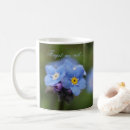 Recherche de macro de fleur tasses Bleu