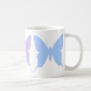 Zoek naar mooie vlinder mokken Blauw