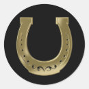 Recherche de fer à cheval chanceux autocollants Ouest