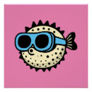 Recherche de poissons posters Drôle