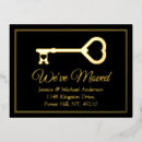 Recherche de une clé invitations Changement d'adresse