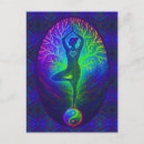 Recherche de arbre de paix cartes postales Yoga