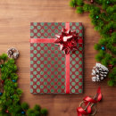 Recherche de points rouges papier cadeau Minimaliste