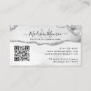 Recherche de logo argenté cartes visite Monogramme