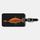 Recherche de poisson rouge bagages étiquettes Nature
