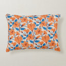 Recherche de bleu orange coussins Féminin