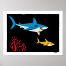 Recherche de grand requin blanc posters L'art du requin