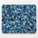 Recherche de triangle rose tapis souris Bleu