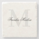 Zoek naar klassieke onderzetters Typografie