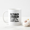 Recherche de bibliothécaire retraité tasses Livres