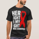 Recherche de ruban rouge tshirts Combattre