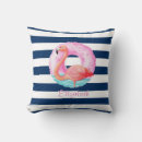Recherche de flamants coussins Rayures