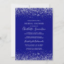 Recherche de silver bridal shower invitations Étinceler