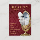 Recherche de the cartes visite Beauté
