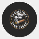 Recherche de cigare autocollants Rétro