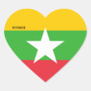 Recherche de myanmar autocollants Drapeaux du monde
